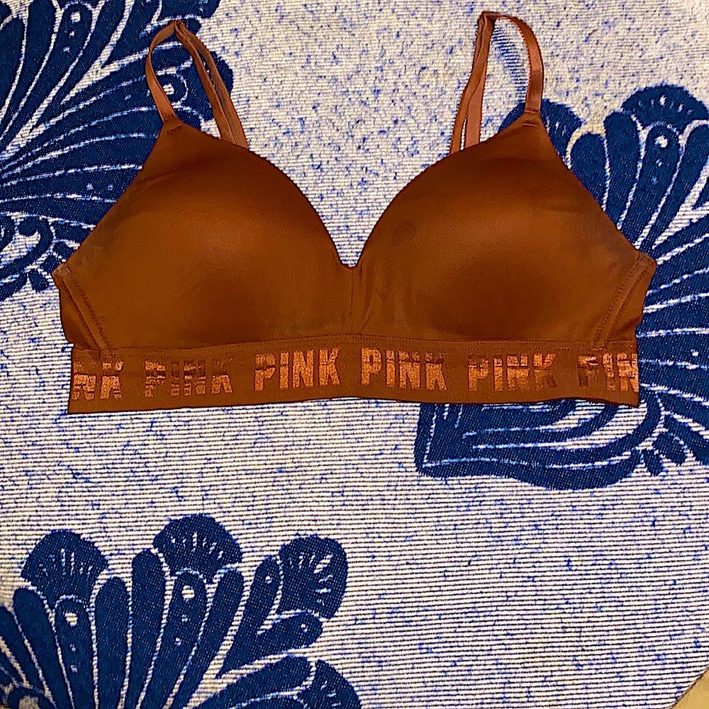 VS PINK Wireless Bra |Brown Sz 36B|